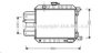 AVA QUALITY COOLING DN2013 Radiator, engine cooling